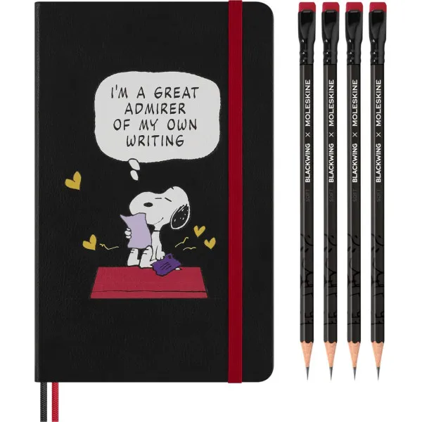 MOLESKINE beležnica u kutijiTP linije Limited Edition SNOOPY 