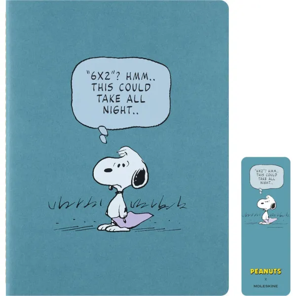 MOLESKINE set tri beležnice Limited Edition Peanuts XL 
