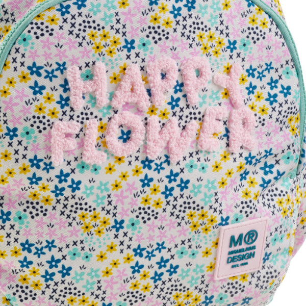 Ranac sa tri pregrade MIQUELRIUS Happy Flower (Eko) 