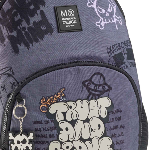 Ranac sa tri pregrade MIQUELRIUS Graffiti (Eko) 