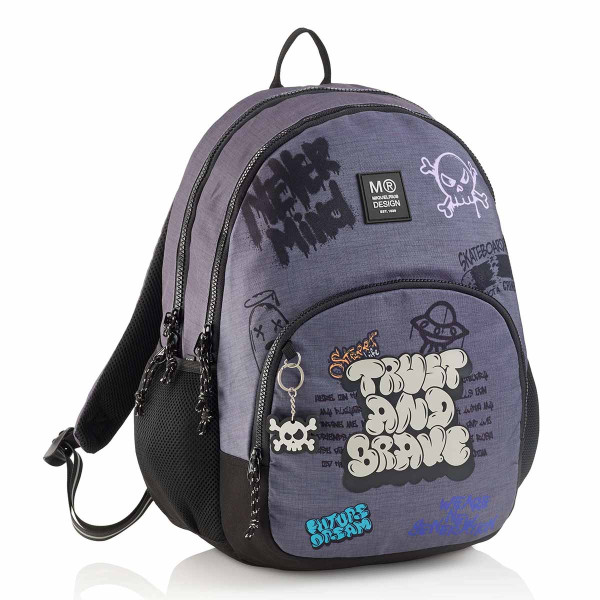 Ranac sa tri pregrade MIQUELRIUS Graffiti (Eko) 