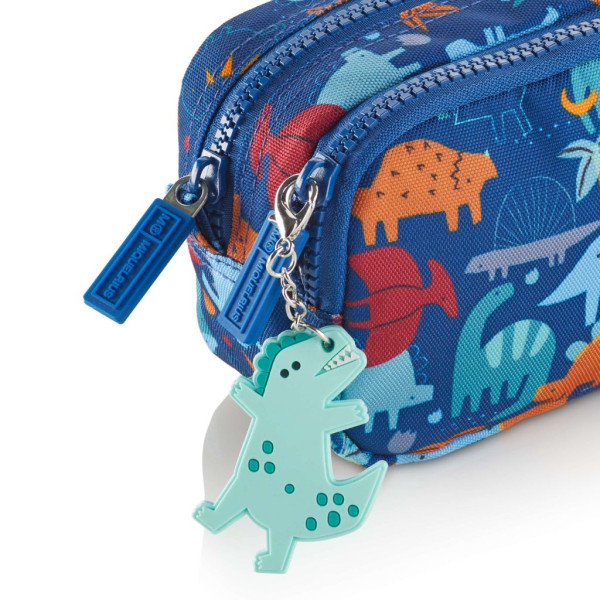 Prazna pernica sa dve pregrade MIQUELRIUS Fun dino (Eko) 