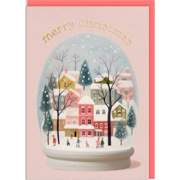 Set devet novogodišnjih i božićnih čestitki SNOWGLOBE 