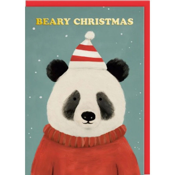 Set devet novogodišnjih i božićnih čestitki FESTIVE BEARS 