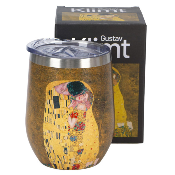 Putna šolja od nerđajućeg čelika KISS CLASSIC - KLIMT 