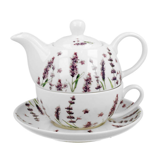 Porcelanski set za čaj CLASSIC LAVENDER 