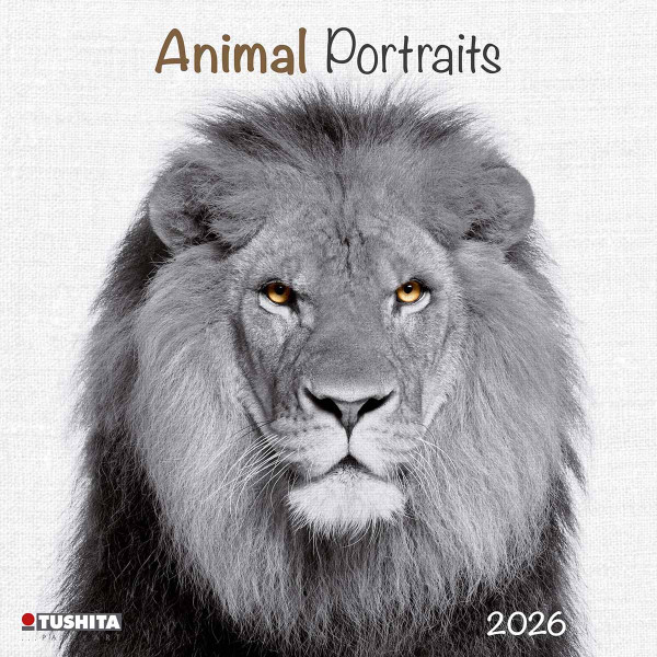 Zidni kalendar 2026 ANIMAL PORTRAITS 