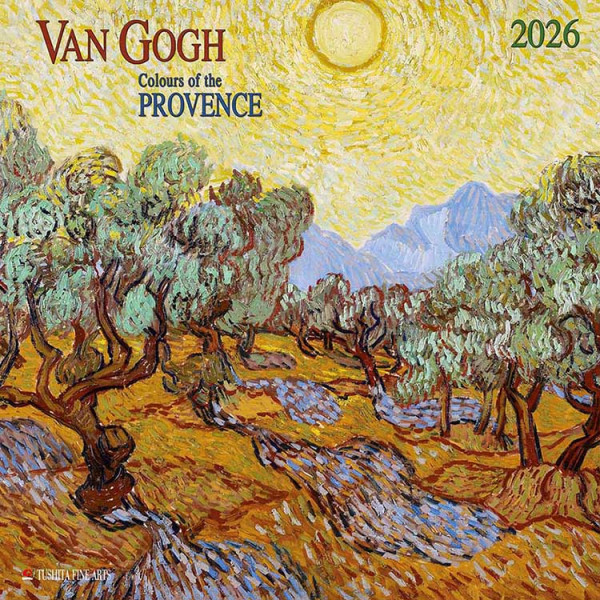 Zidni kalendar 2026 VAN GOGH - COLOURS OF THE PROVENCE 
