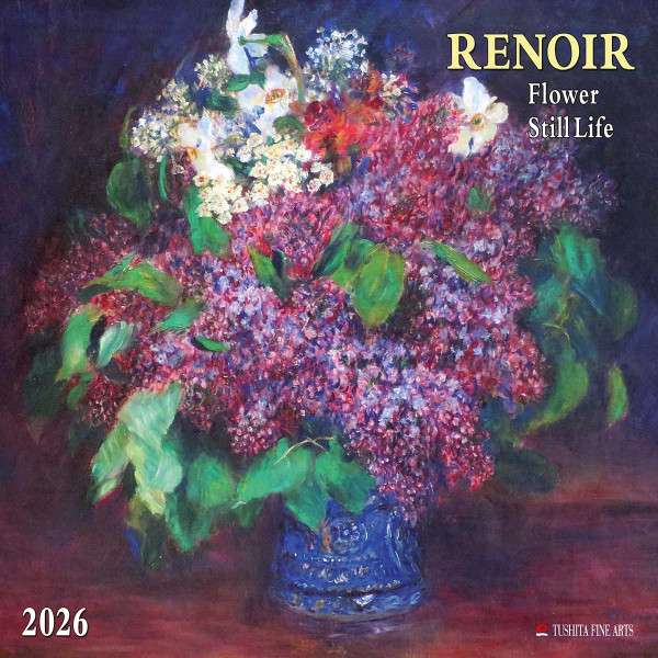 Zidni kalendar 2026 RENOIR - FLOWER STILL LIFE 