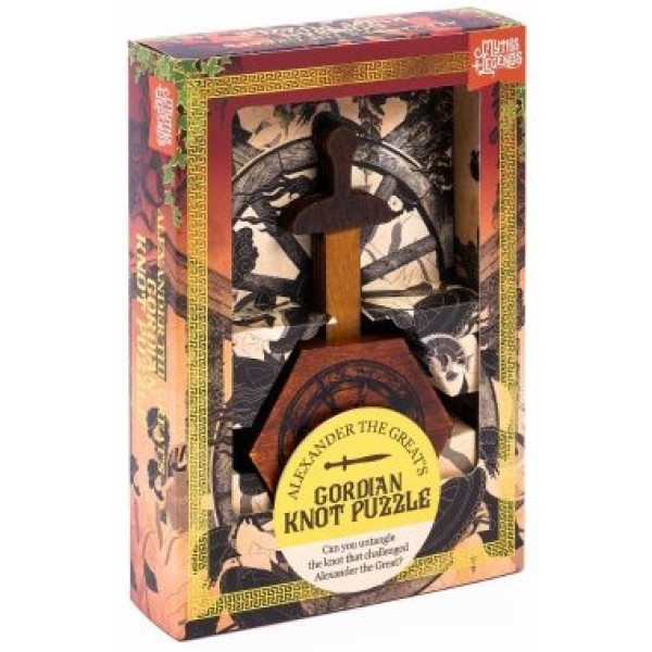 IQ puzzle ALEXANDER THE GREATS GORDION KNOT 