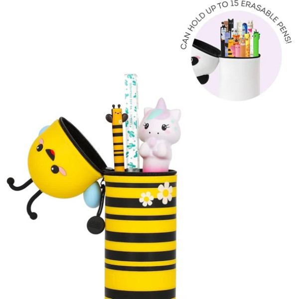 2 u 1 silikonska pernica PČELICA 