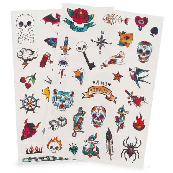 Set privremenih tetovaža OLD SCHOOL 