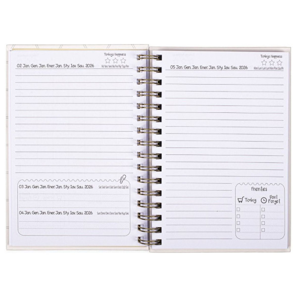 Agenda sa olovkom 2026 (12m) POSH&POP Bee You 