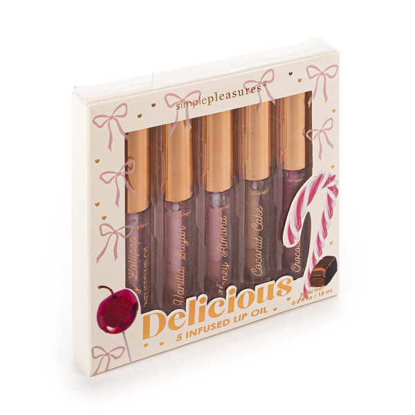 Poklon set COZY Ulje za usne 5x3ml 