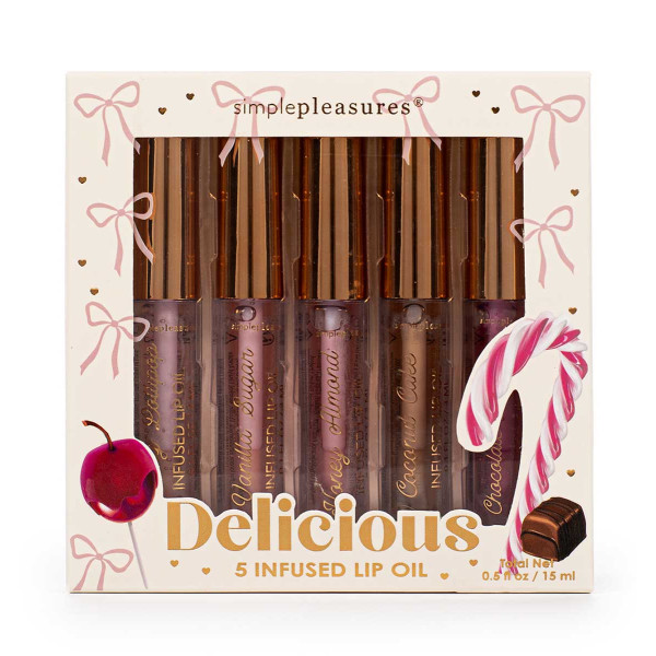 Poklon set COZY Ulje za usne 5x3ml 