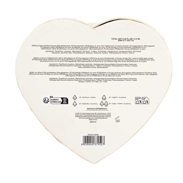 Poklon set COZY Balzam, sjaj i piling za usne 