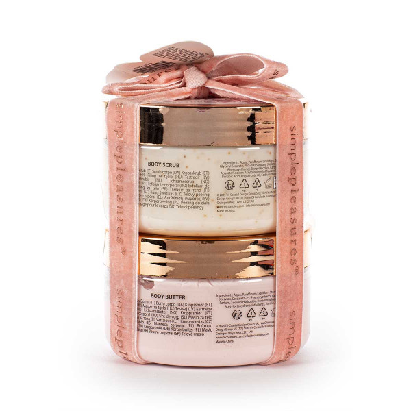 Poklon set COZY Puter za telo i piling 