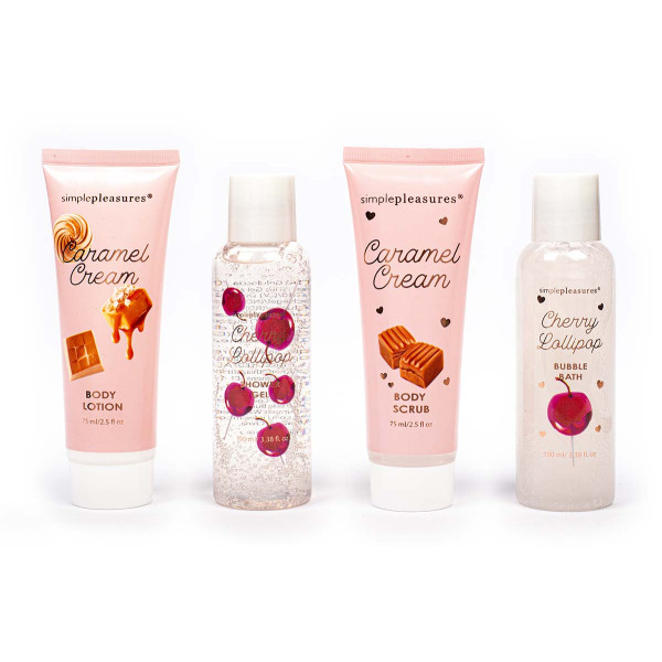 Poklon set COZY Losion za telo, kupka, piling 