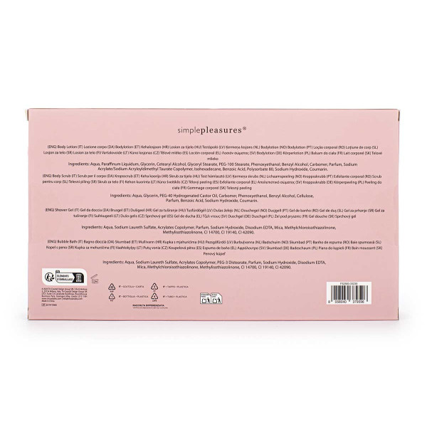 Poklon set COZY Losion za telo, kupka, piling 