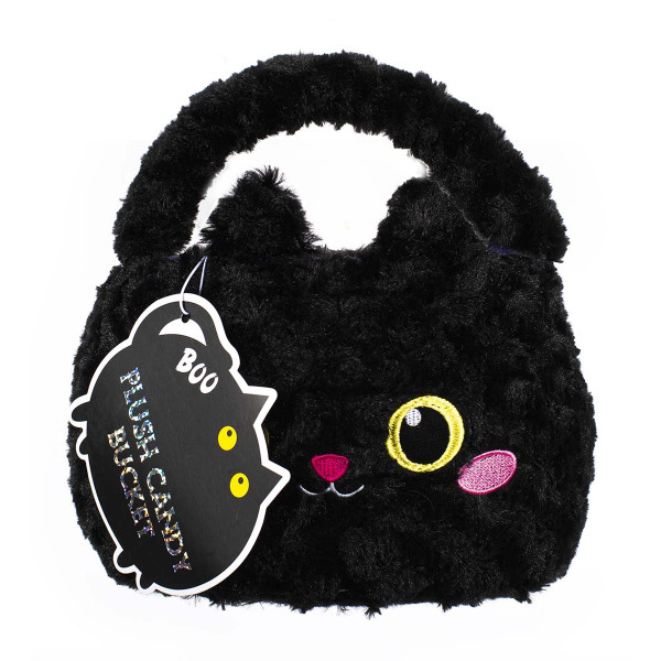 Plišana korpica HALLOWEEN - BLACK CAT 