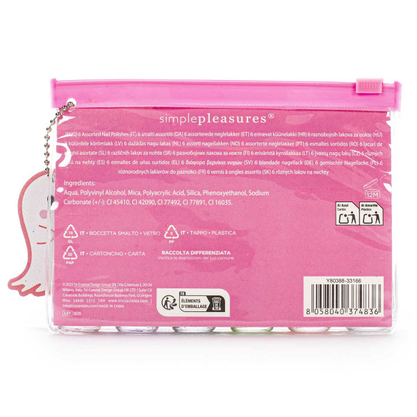 Set lakova za nokte HALLOWEEN 6x4ml 