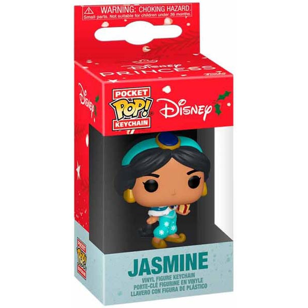 FUNKO POP! Privezak za ključeve PRINCESS HOLIDAY - JASMINE 