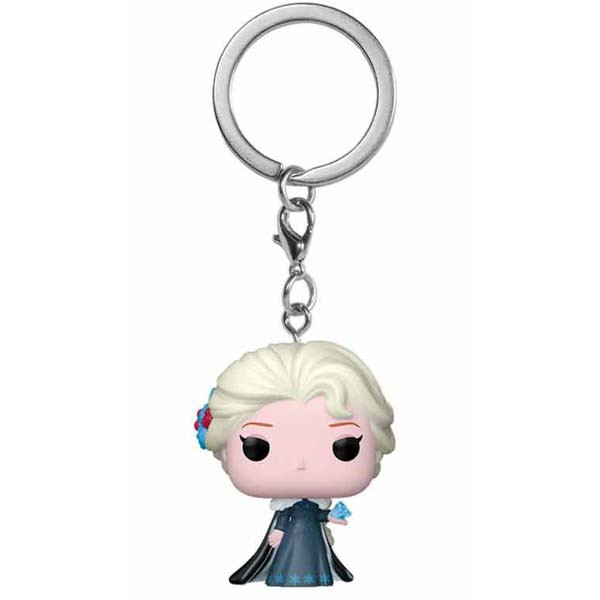 FUNKO POP! Privezak za ključeve PRINCESS HOLIDAY - ELSA 