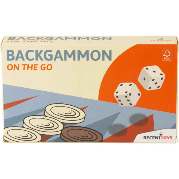 Društvena igra ON THE GO BACKGAMMON 