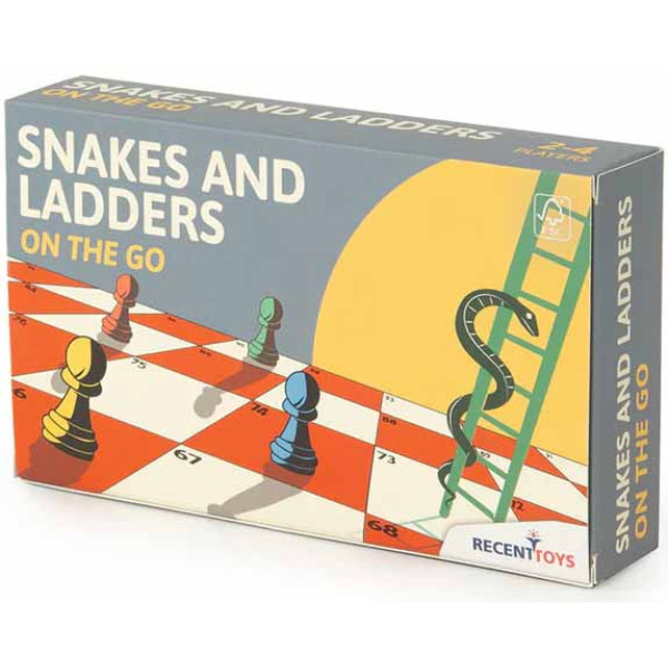 Društvena igra ON THE GO SNAKES & LADDERS 