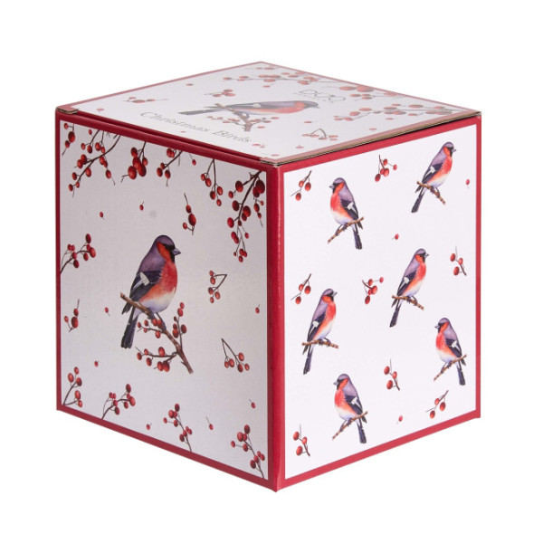 Set za čaj - čajnik sa šoljom NOVA GODINA - Ptice 