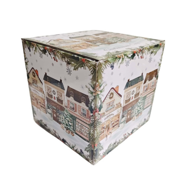 Set za čaj - čajnik sa šoljom NOVA GODINA Grad 