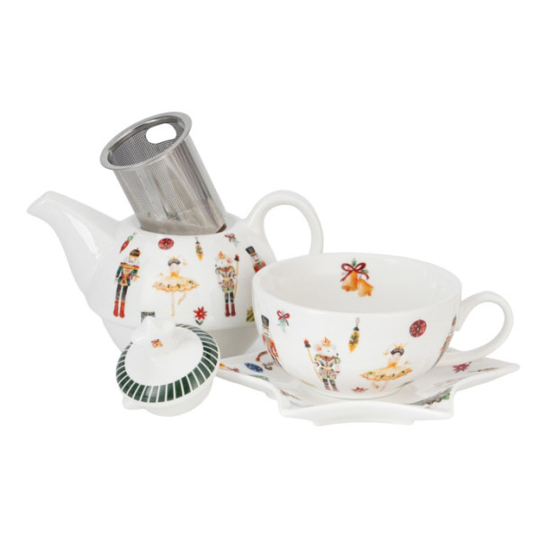 Set za čaj - čajnik sa šoljom KRCKO ORAŠČIĆ 