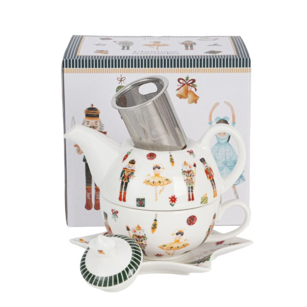 Set za čaj - čajnik sa šoljom KRCKO ORAŠČIĆ 