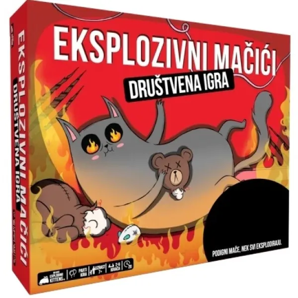 Društvena igra EKSPLOZIVNI MAČIĆI 