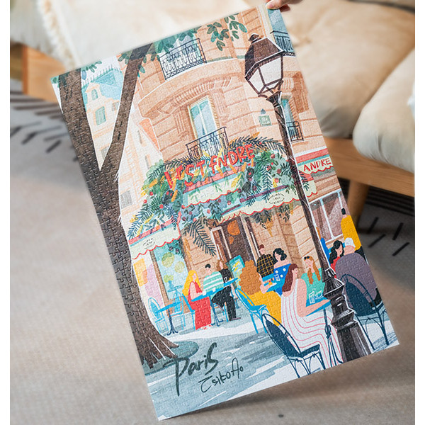 Puzzle LEISURE IN PARIS 1000kom 