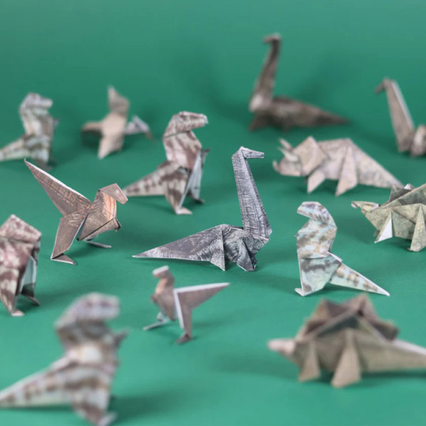 Origami set 35 DINOSAURUSA 