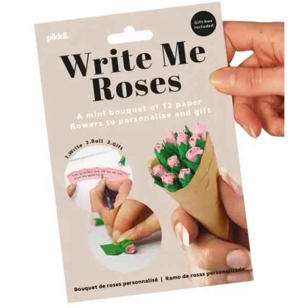 Origami set WRITE ME ROSES 