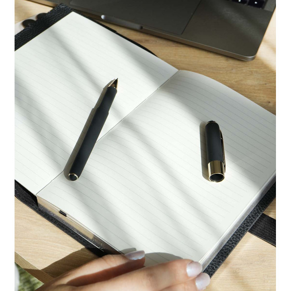 Dnevnik sa kopčom A5 EXECUTIVE Grey, 240 st. Na linije 