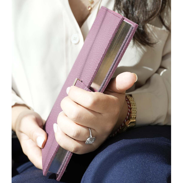 Dnevnik sa kopčom A5 EXECUTIVE Purple, 240 st. Na linije 