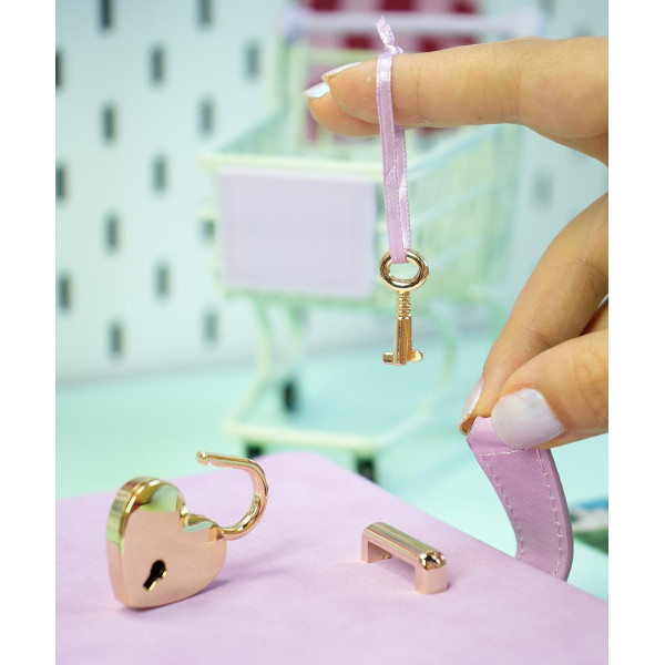 Dnevnik sa ključem HUSH HUSH Lila, 160 st. Na linije 