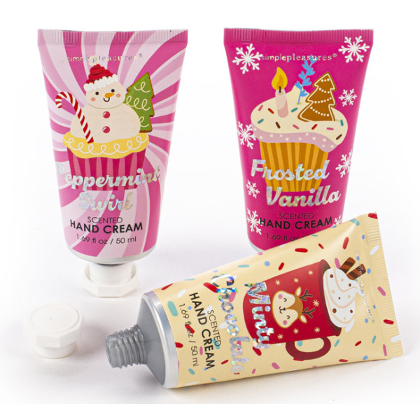 Novogodišnji set tri kreme za ruke 