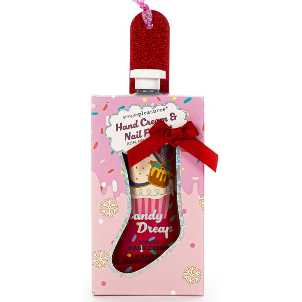Novogodišnji set turpija u krema za ruke CANDY 