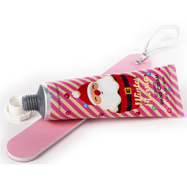 Novogodišnji set turpija u krema za ruke DEDA MRAZ 