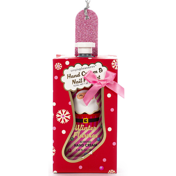 Novogodišnji set turpija u krema za ruke DEDA MRAZ 