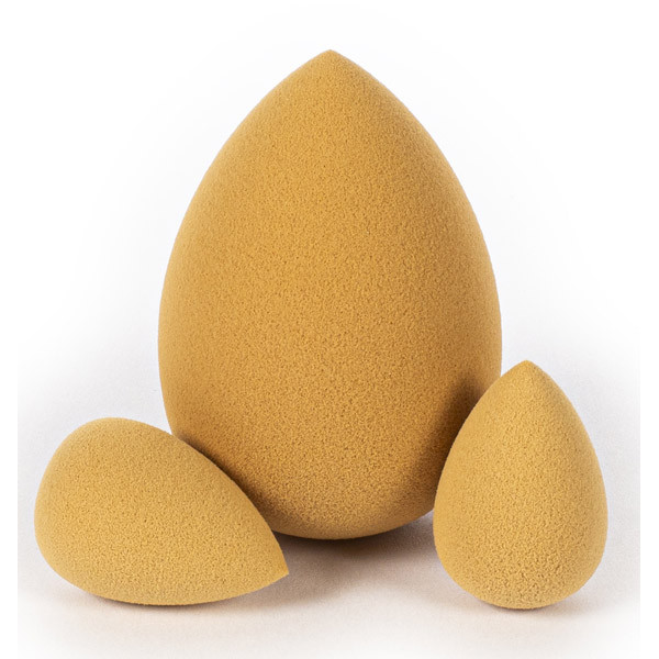 Novogodišnji set tri sunđera za šminku GINGERBREAD 