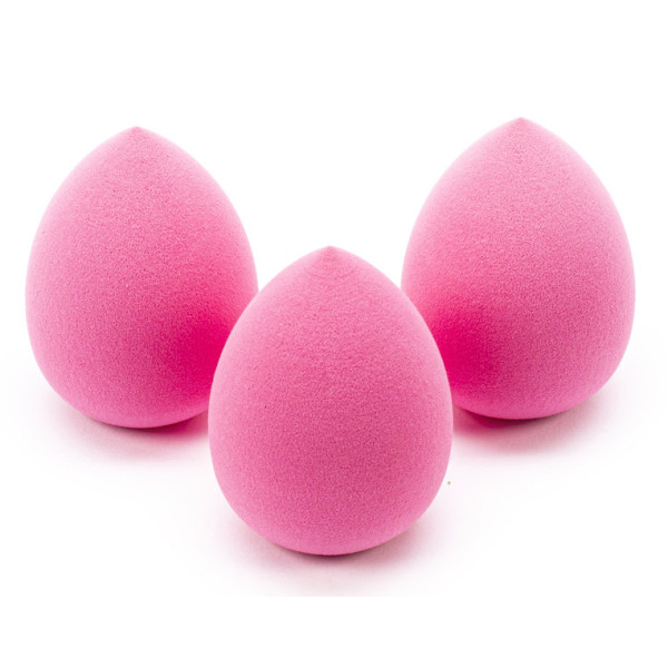 Novogodišnji set tri sunđera za šminku VOZ 