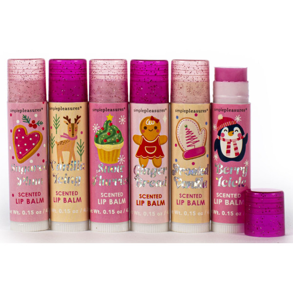 Novogodišnji set šest balzama za usne GIFT FOR YOU 