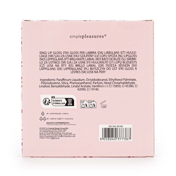 Sjaj za usne NOVA GODINA 4 kom 