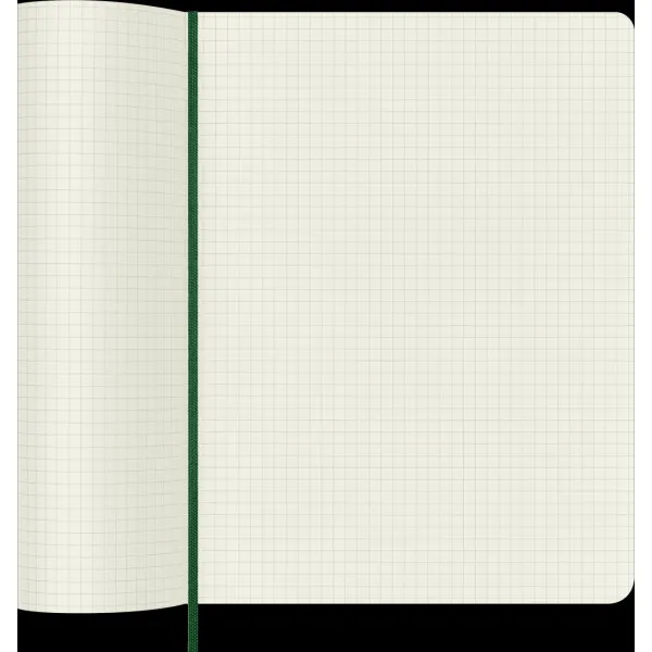 Notes na kvadratiće 19x25 XL MOLESKINE Myrtle Green soft 