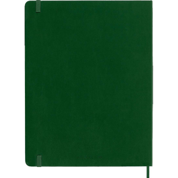 Notes na kvadratiće 19x25 XL MOLESKINE Myrtle Green soft 